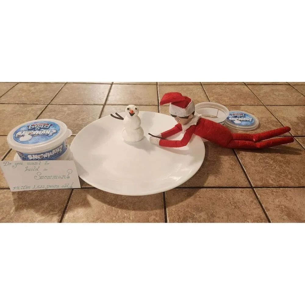 Kangaroo 3 Pack Build a Snowman Kit Snowballs Toys Outdoor Modeling Clay Craft